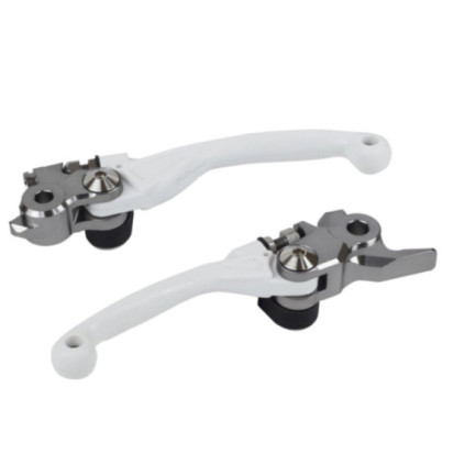 Polisport Pivot Lever Set KX450 (19->) White (Br)