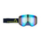 AMOQ Vision Vent+ Magnetic Goggles Navy-Gold - Gold Mirror