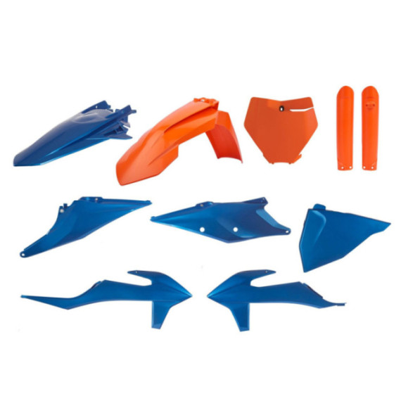 Polisport full kit KTM SX/SXF(19->) BLUE/ORANGE (1)