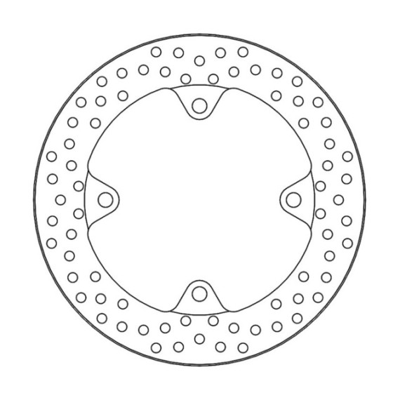 Moto-Master Halo Brakedisc rear Honda: CB650R/CBR650R 2019-->