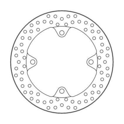 Moto-Master Halo Brakedisc rear Honda: CB650R/CBR650R 2019-->