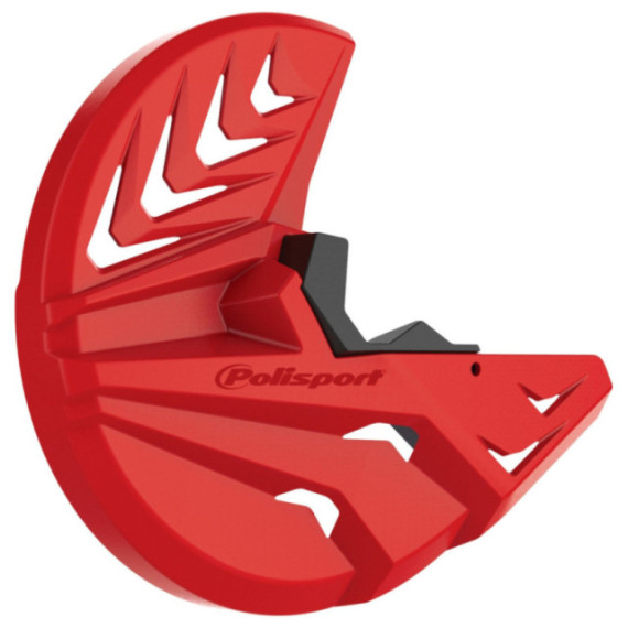 Polisport Disk w/botto fork prot GasGas EC(09->) XC(17->) Red/black (8)