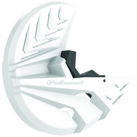 Polisport Disk w/lower fork SX/TC/FC(15>)EXC/TE/FE(16>)SEF(19>) white/black (8)