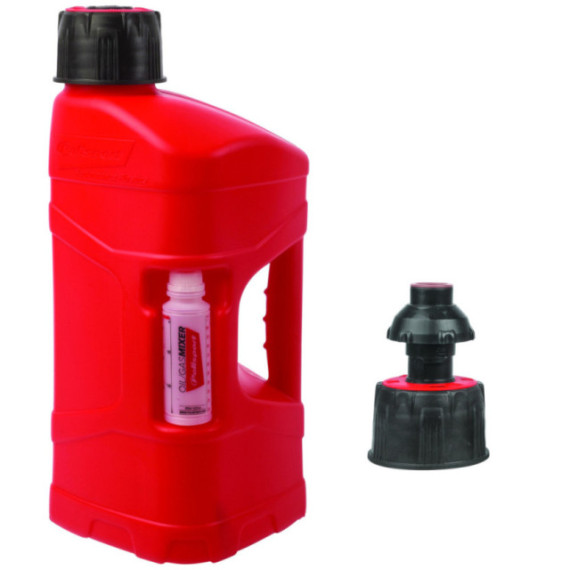 Polisport ProOctane 10 L with standard cap + 100ml mixer + quick fill valve (1)