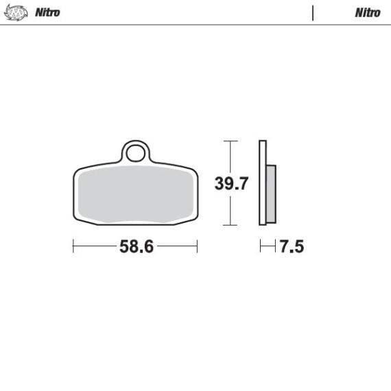 Moto-Master Brakepads KTM front: Freeride E 2012>, SX85 2012>, Freeride 350 201