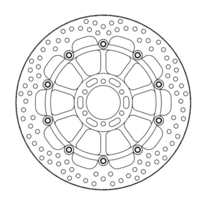 Moto-Master Halo Brakedisc front Aprilia: RSV4 RF/RR, Tuono V4 2017-->