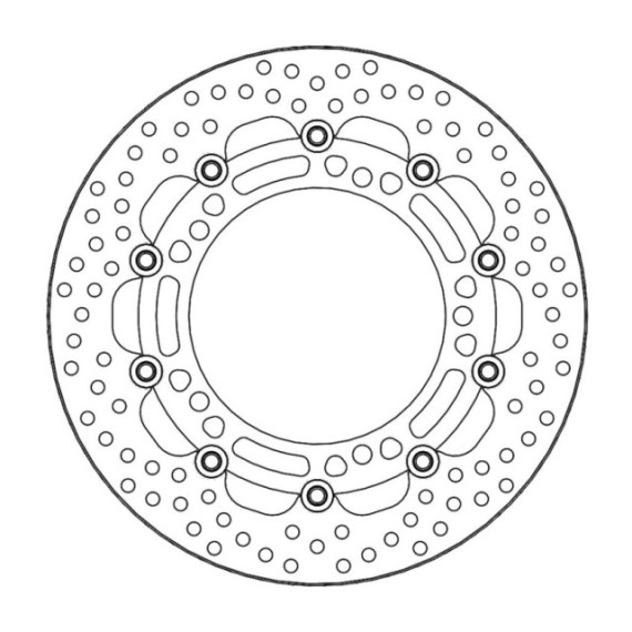 Moto-Master Halo Brakedisc front Kawasaki: Z650/900, Ninja 650 2017-->