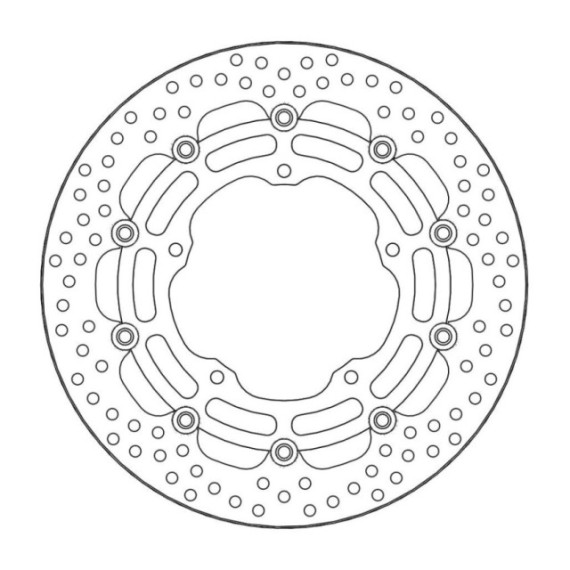 Moto-Master Halo Brakedisc front Yamaha: YZF R1 2015->