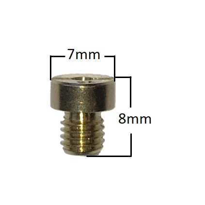 Main Jet, # 98 , Round, 5mm, Fits: Dellorto