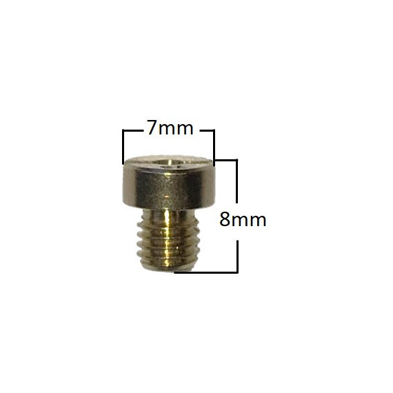 Main Jet, # 96 , Round, 5mm, Fits: Dellorto