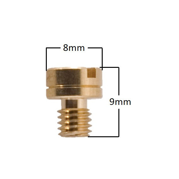 Main Jet # 98 , Round, Fits: Mikuni