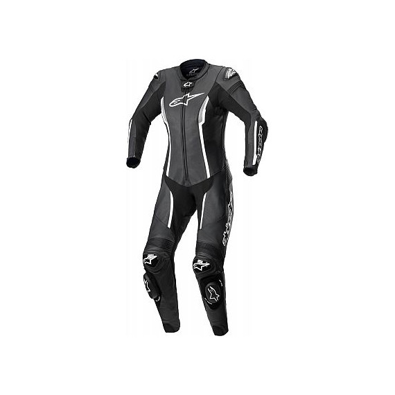 Alpinestars Leather suite Woman 1-pcs Missile v2 Black/White