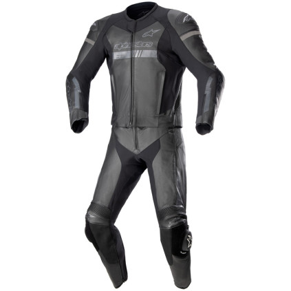 Alpinestars Leather suit GP Force Chaser V2 2 PCS Black/Black