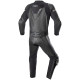 Alpinestars Leather suit GP Force Chaser V2 2 PCS Black/Black