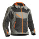 Lindstrands Textile Jacket Rexbo Grey/orange