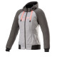 Alpinestars Hoodie Dam Chrome Gray/Pink 2XL