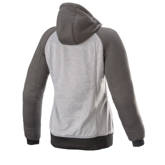 Alpinestars Hoodie Dam Chrome Gray/Pink 2XL