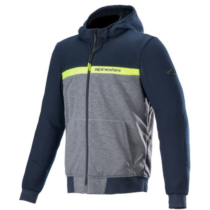 Alpinestars Hoodie Chrome Street Blue/Grey