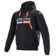 Alpinestars Hoodie Chrome Ignition Black/Red 