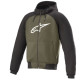 Alpinestars Hoodie Chrome Green S