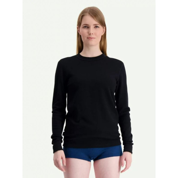 SVALA Shirt Merino Extreme O-Neck unisex black