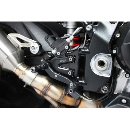 Aluminum rearsets BMW S 1000 R 21-23