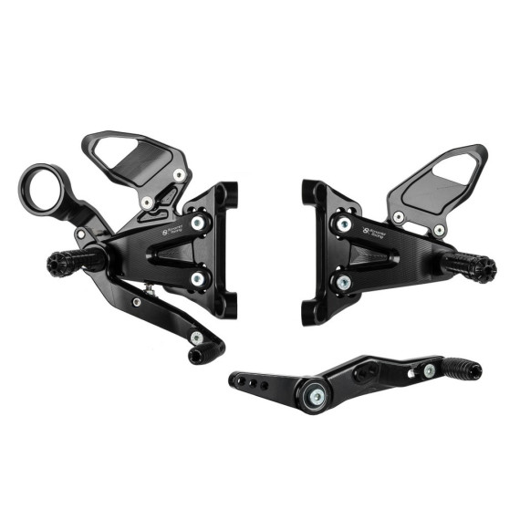 Aluminum rearsets BMW S 1000 R 21-23