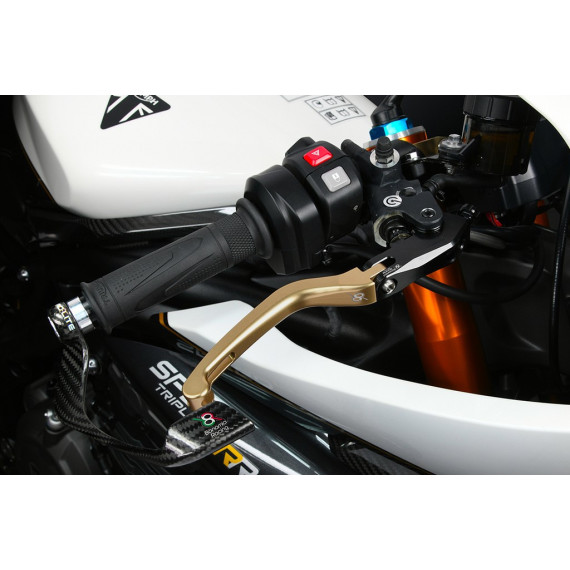 Aluminum levers kit Triumph Speed Triple 1200 RR 22-23 - Street Triple 765RS 23-23