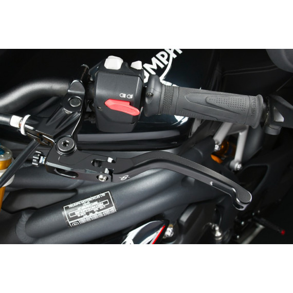 Aluminum levers kit Triumph Speed Triple 1200 RR 22-23 - Street Triple 765RS 23-23