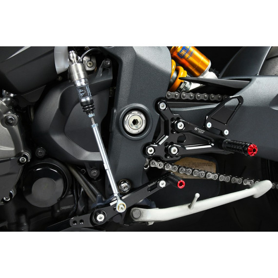 Aluminum rearsets Triumph Speed Triple 1200 RR 22-23