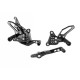 Aluminum rearsets Yamaha YZF MT-09 21-23