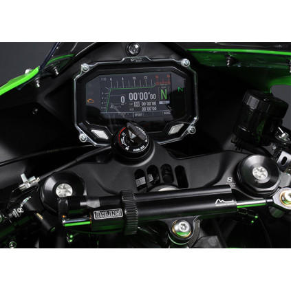 Aluminum top triple clamp Kawasaki ZX-10R “Street” 16-23 - BLACK