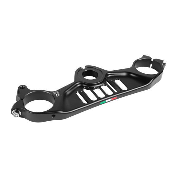 Aluminum top triple clamp Kawasaki ZX-10R “Race” 16-23 - BLACK