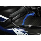 Aluminum lever protection EVO RH side - BLUE (without adaptor)