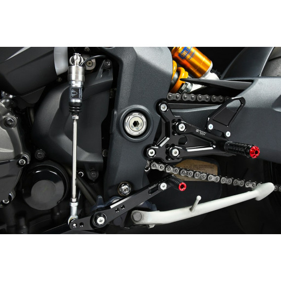 Aluminum rearsets Triumph Speed Triple 1200 RS 21-23