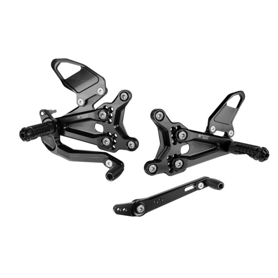 Aluminum rearsets Triumph Speed Triple 1200 RS 21-23