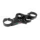 Aluminum top triple clamp BMW S 1000 RR “Street” 15-18 - BLACK