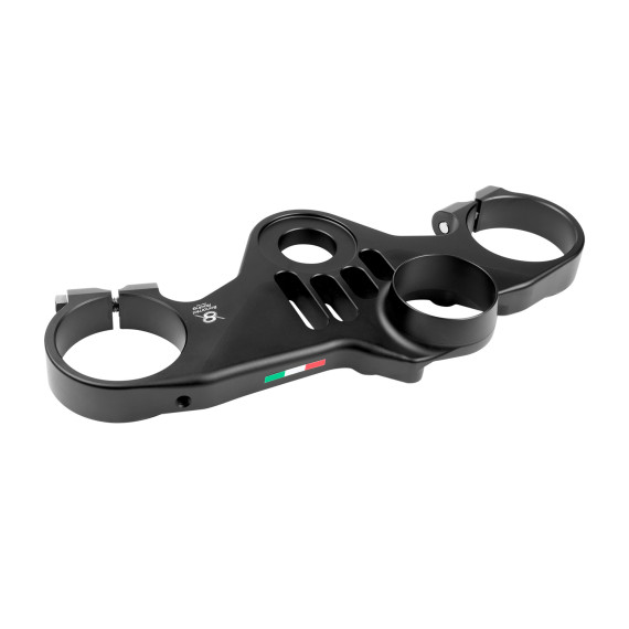 Aluminum top triple clamp BMW S 1000 RR “Street” 15-18 - BLACK