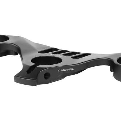 Aluminum top triple clamp Ducati Panigale V2 20-23 - BLACK