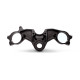 Aluminum top triple clamp Yamaha YZF R7 “Street” 21-23 - BLACK