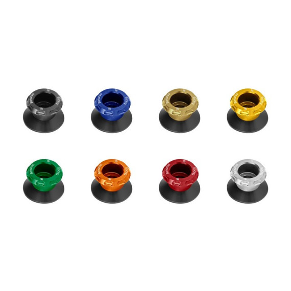 Aluminum swing arms spools 10x1,25 EVO racing - BLACK