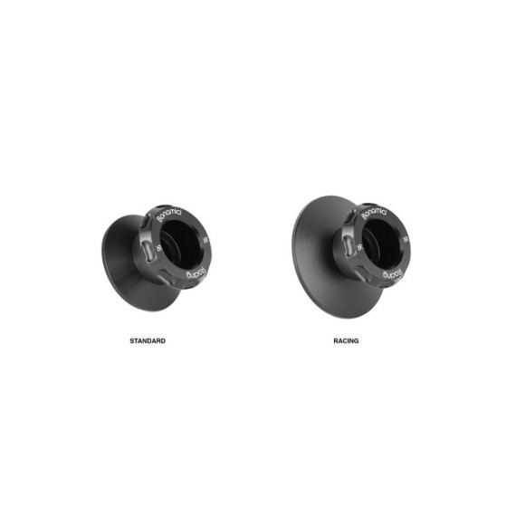 Aluminum swing arms spools ø6mm EVO racing - BLACK