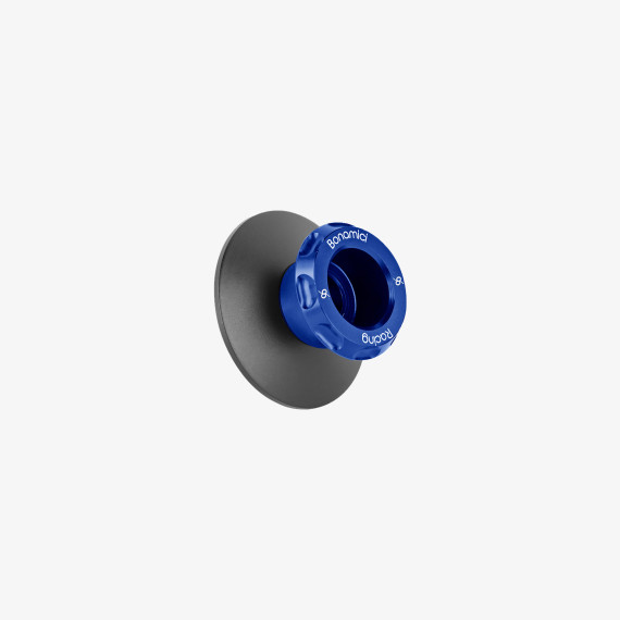 Aluminum swing arms spools ø6mm EVO racing - BLUE