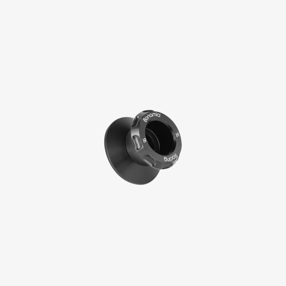 Aluminum swing arms spools 10x1,25 EVO standard - BLACK