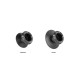 Aluminum swing arms spools ø6mm EVO standard - BLACK