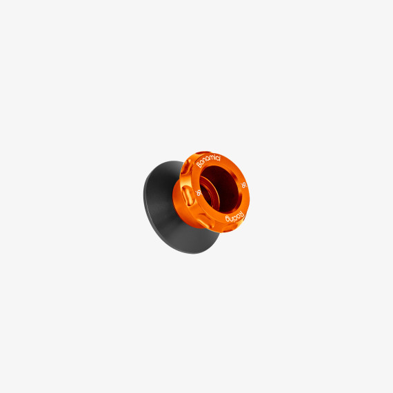 Aluminum swing arms spools ø8mm EVO standard - ORANGE