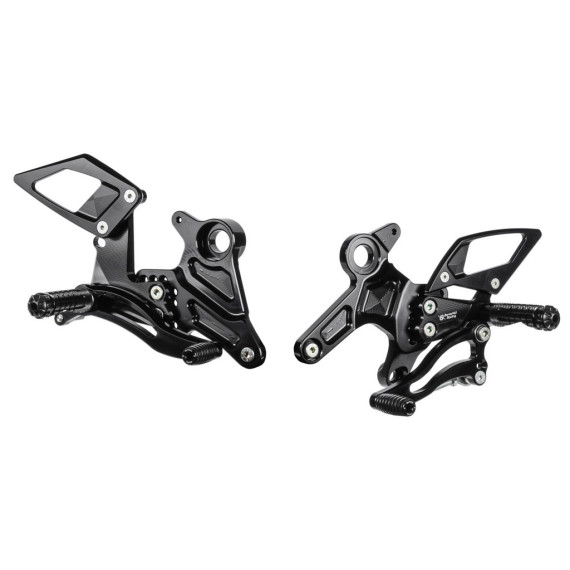 Aluminum rearsets Kawasaki Z 650-Ninja 650 17-19