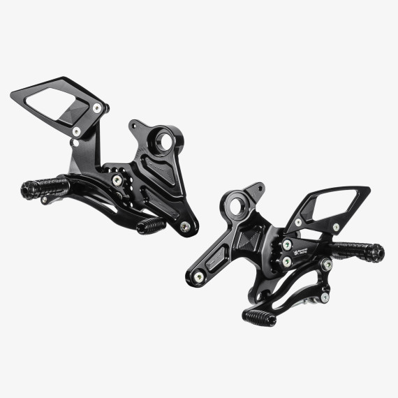 Aluminum rearsets Kawasaki Z 650-Ninja 650 17-19