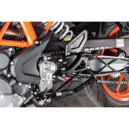 Aluminum rearsets KTM RC-DUKE 125-200-250-390 14-19