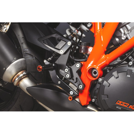 Aluminum rearsets KTM 1290 Superduke-R-GT 17-19